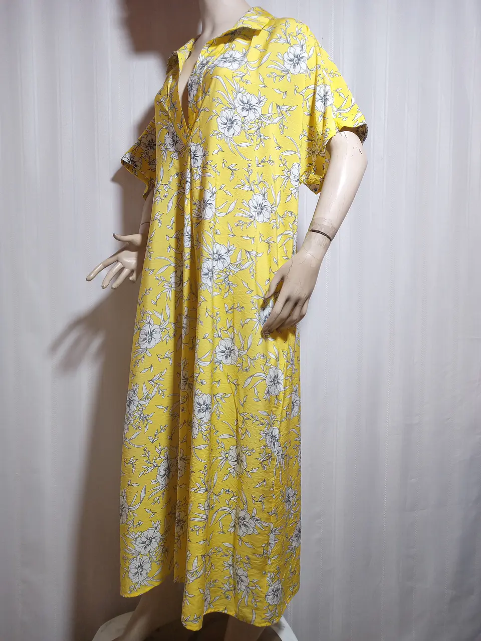 VESTIDO CASUAL AMARILLO BELLE ISLE IX ( 14-16) 3