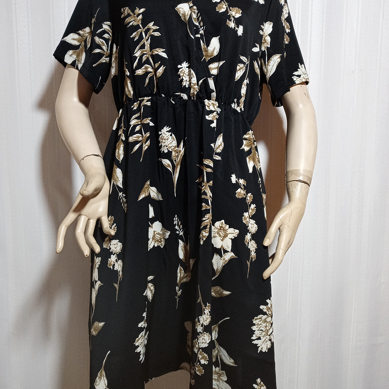 VESTIDO FLORAL MULTICOLOR SHEIN TALLA 0XL  2