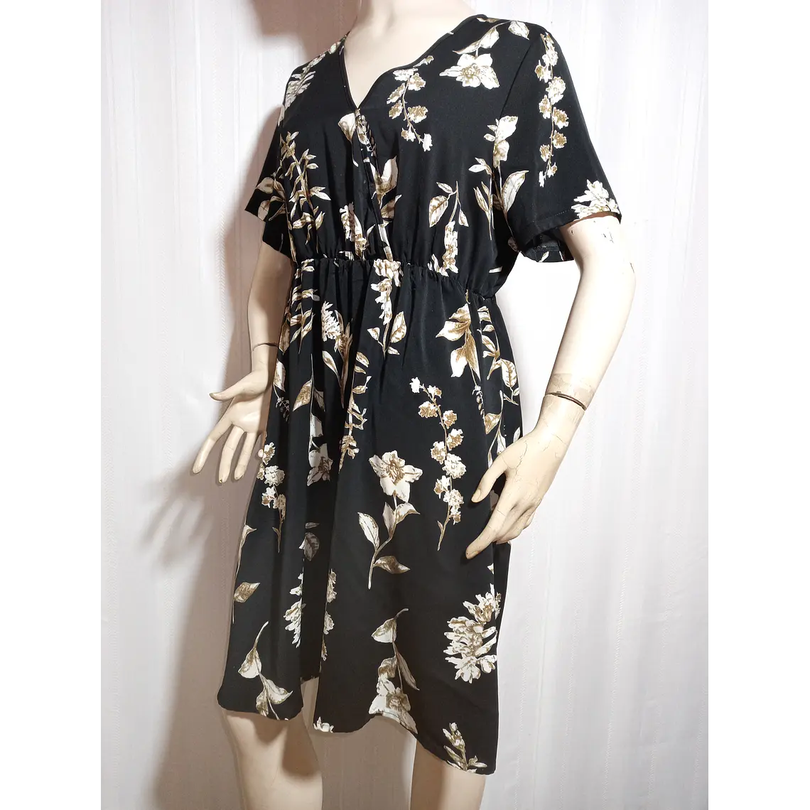VESTIDO FLORAL MULTICOLOR SHEIN TALLA 0XL  3