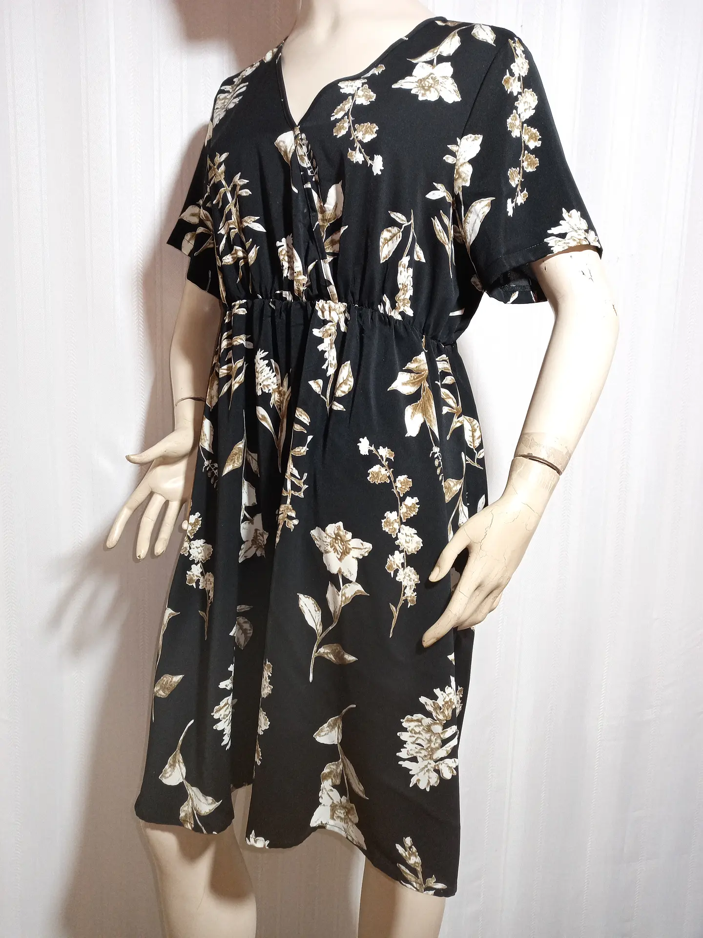 VESTIDO FLORAL MULTICOLOR SHEIN TALLA 0XL  3