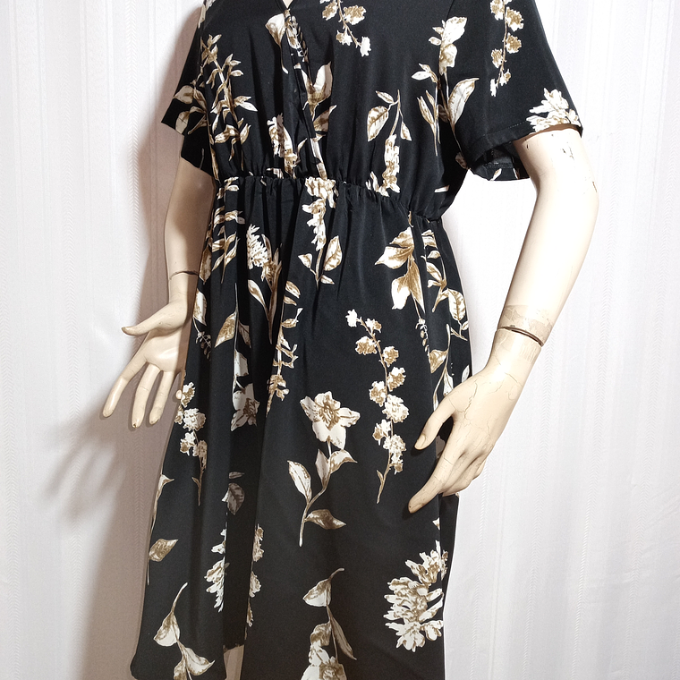 VESTIDO FLORAL MULTICOLOR SHEIN TALLA 0XL  3
