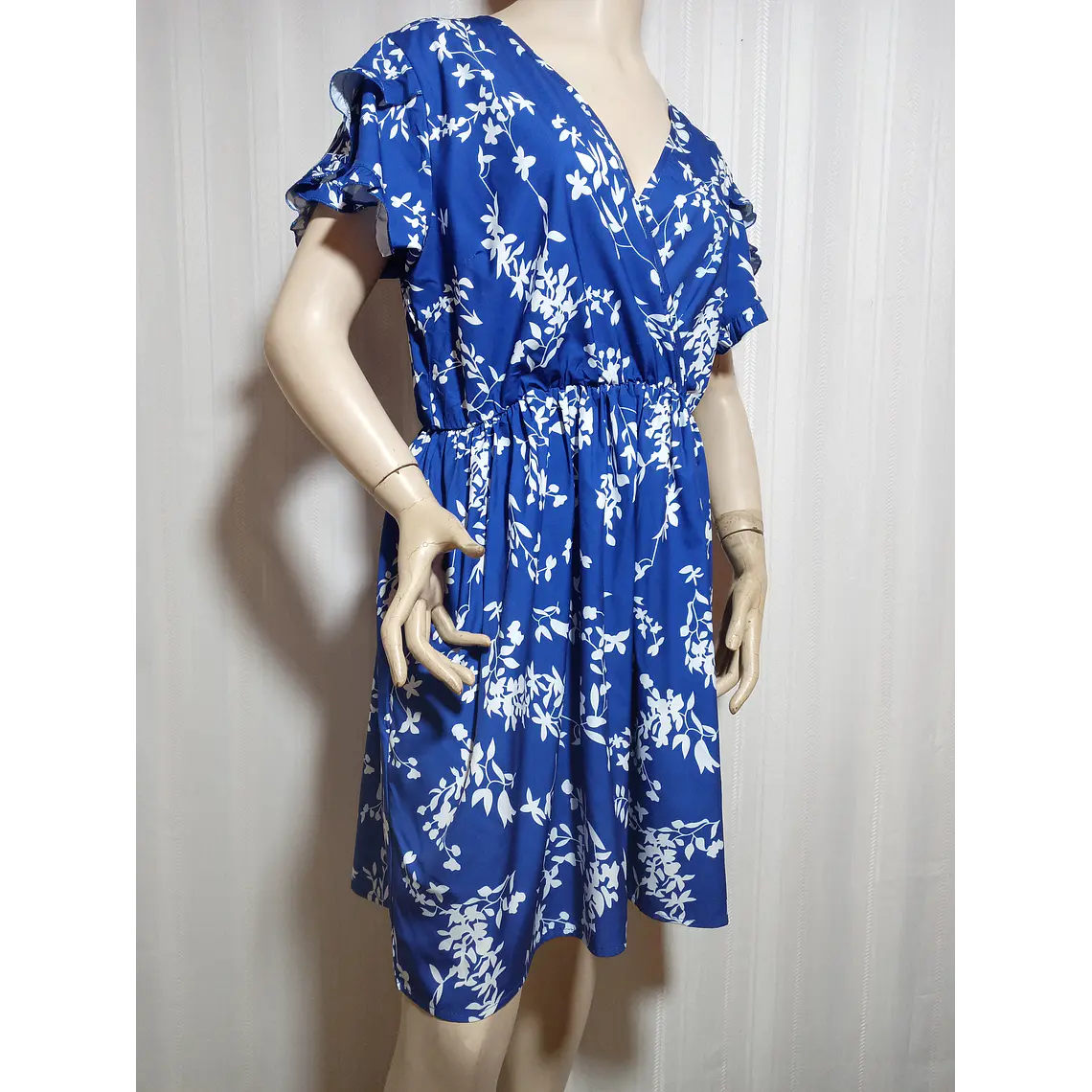 VESTIDO FLORAL MULTICOLOR SHEIN TALLA 1XL  1