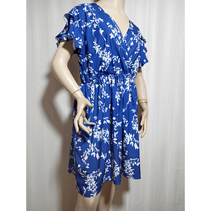 VESTIDO FLORAL MULTICOLOR SHEIN TALLA 1XL 