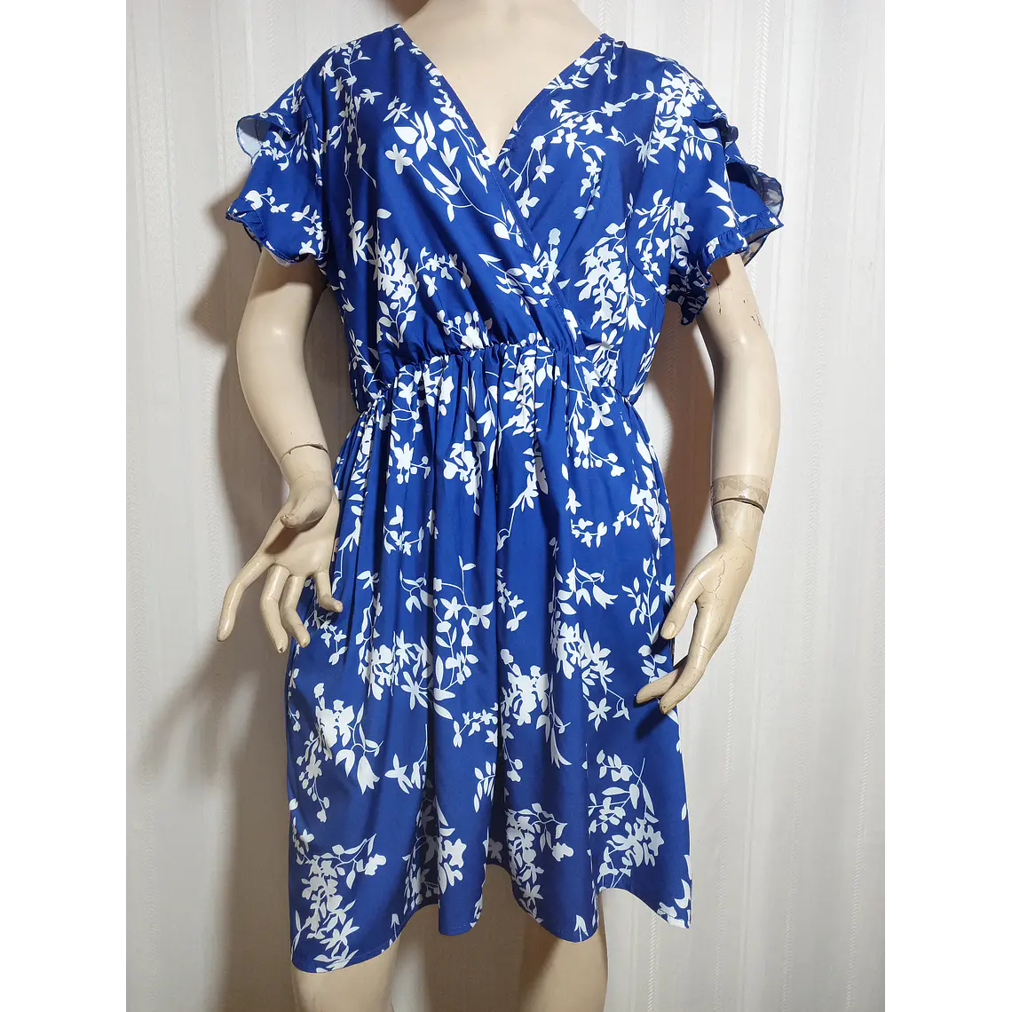 VESTIDO FLORAL MULTICOLOR SHEIN TALLA 1XL  2