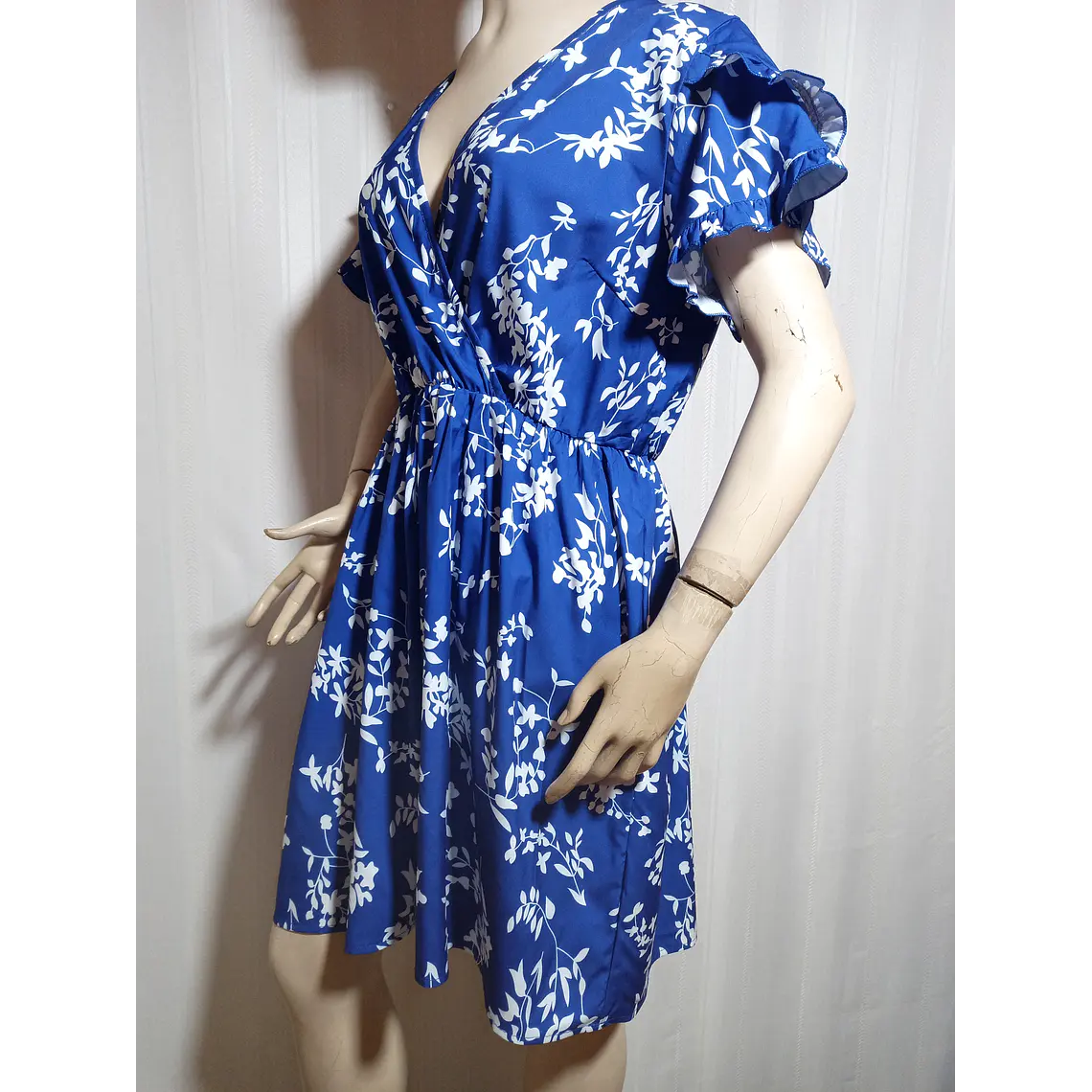 VESTIDO FLORAL MULTICOLOR SHEIN TALLA 1XL  3
