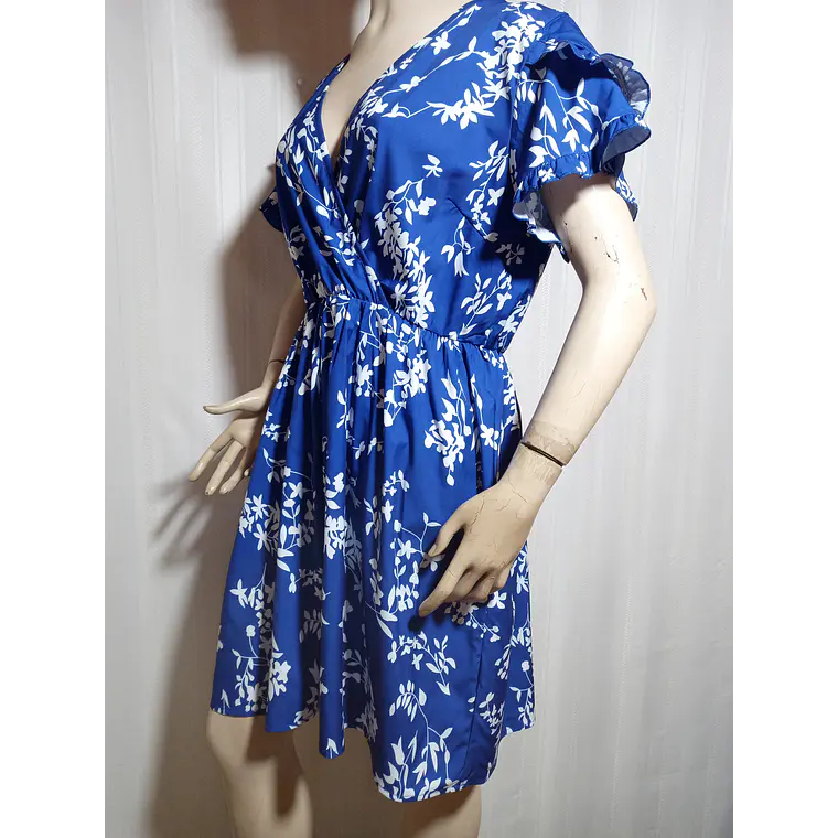 VESTIDO FLORAL MULTICOLOR SHEIN TALLA 1XL  3