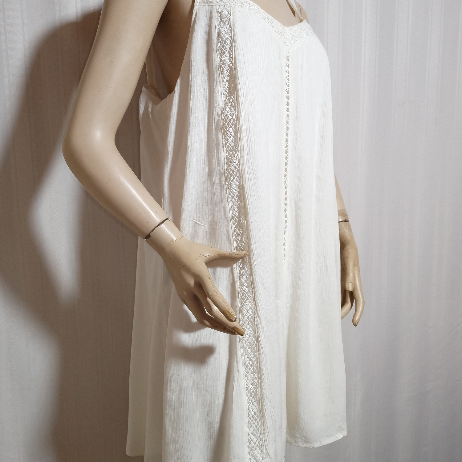 VESTIDO BLANCO ROEBUCK & CO. TALLA XL 1