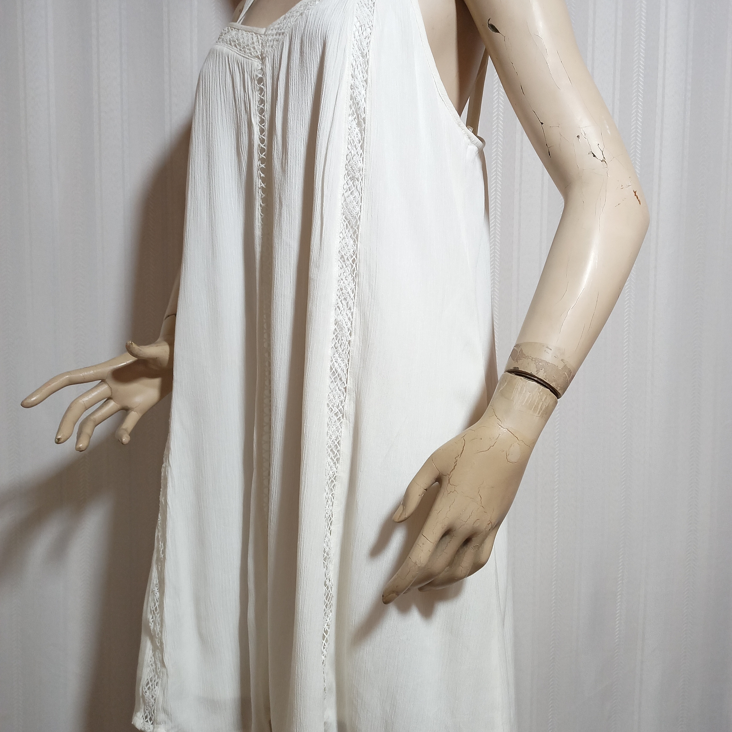 VESTIDO BLANCO ROEBUCK & CO. TALLA XL 3