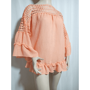 BLUSA DAMASCO LIFESTYLE ATTITUDE TALLA 2X