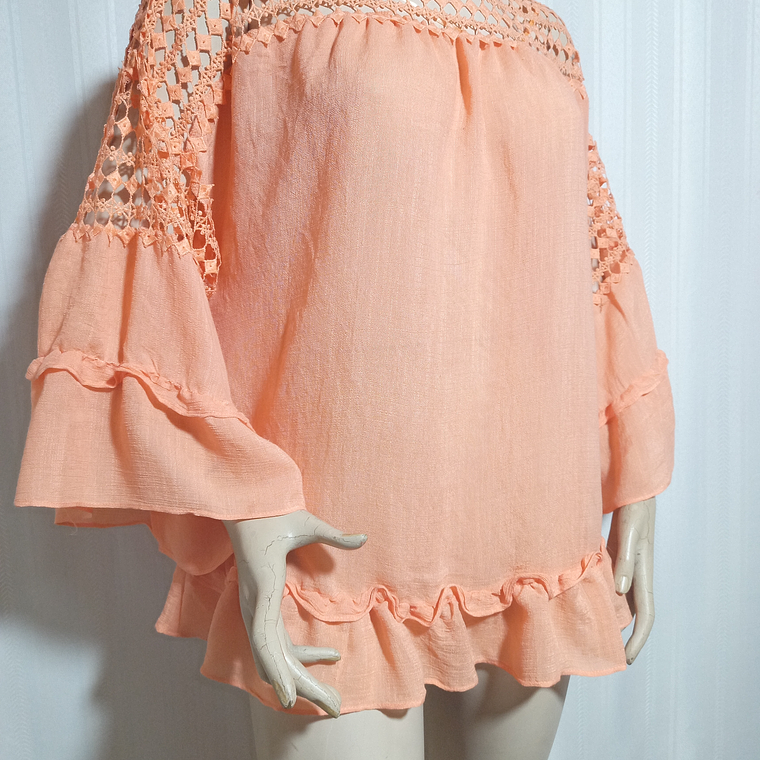 BLUSA DAMASCO LIFESTYLE ATTITUDE TALLA 2X 1