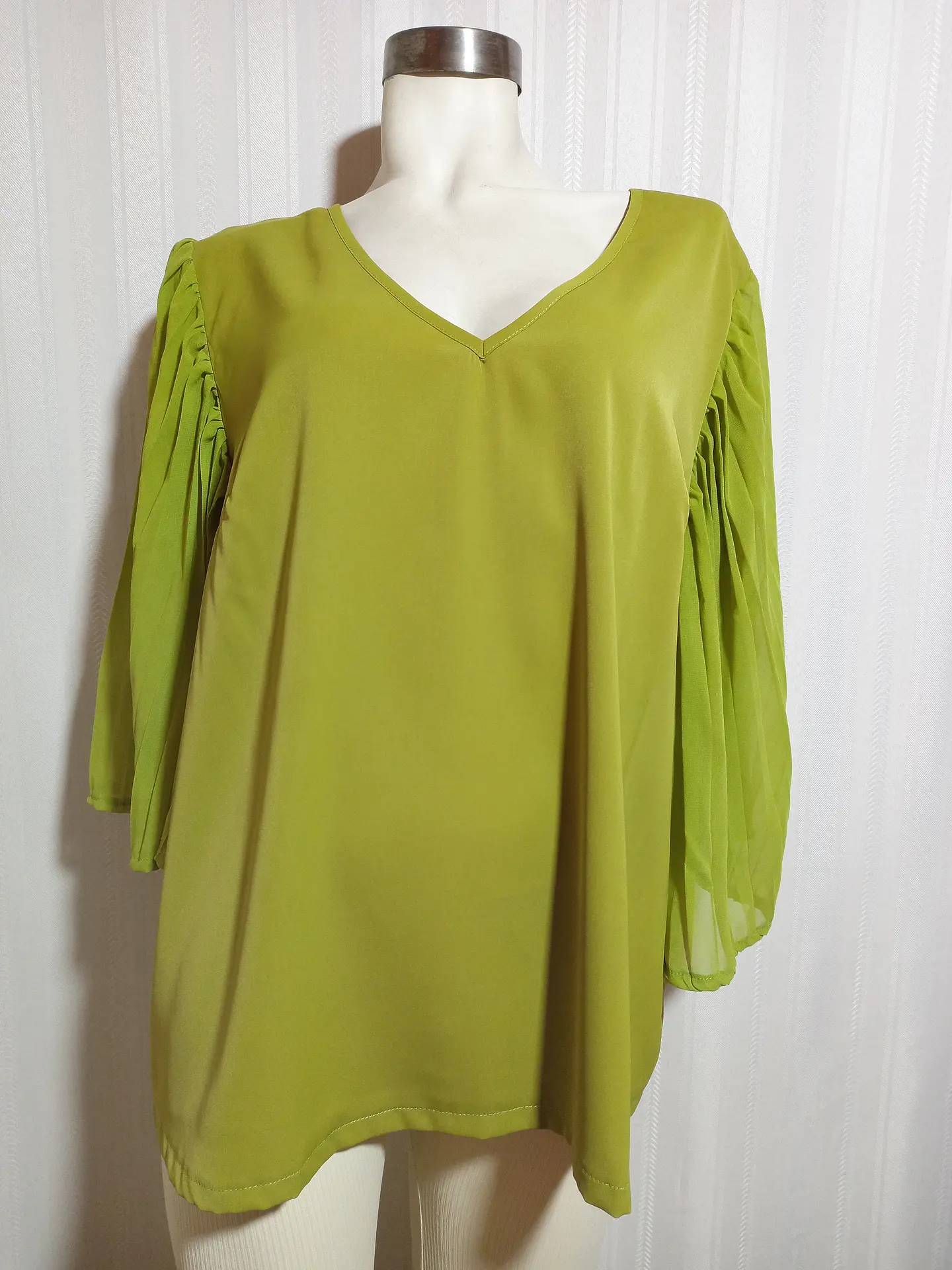 BLUSA ML VERDE SHEIN TALLA 2XL 2