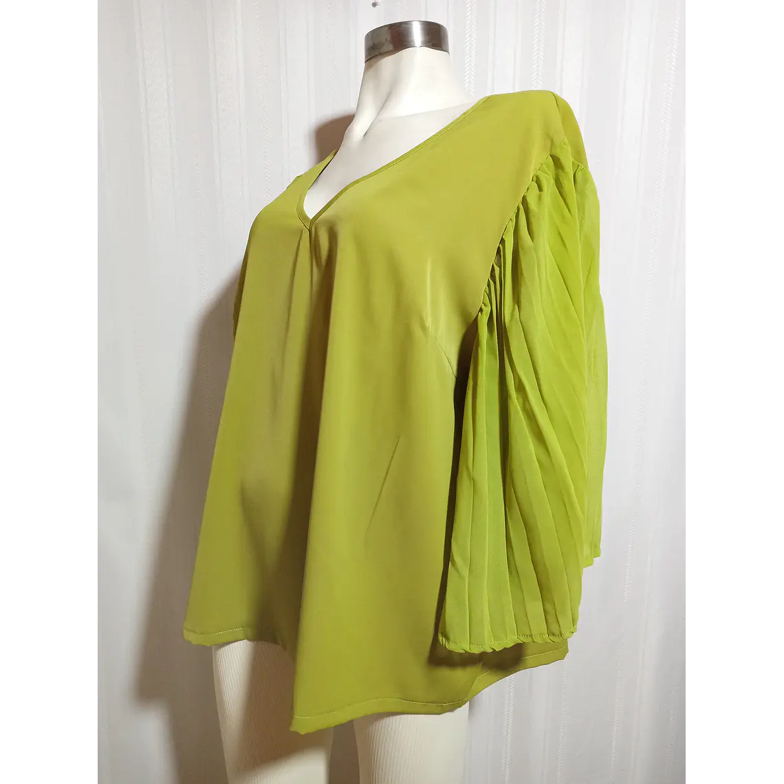 BLUSA ML VERDE SHEIN TALLA 2XL 3