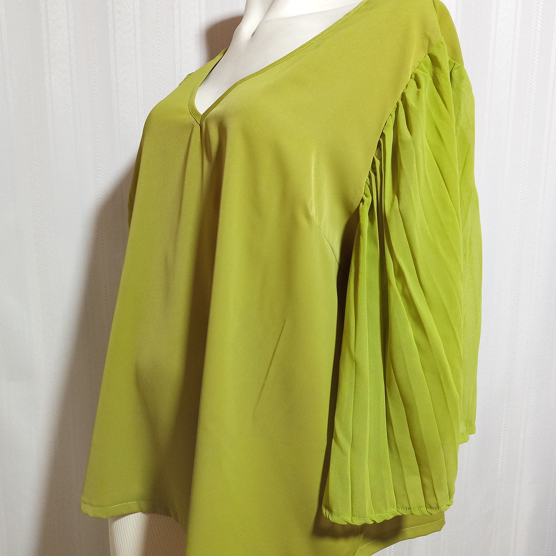 BLUSA ML VERDE SHEIN TALLA 2XL 3