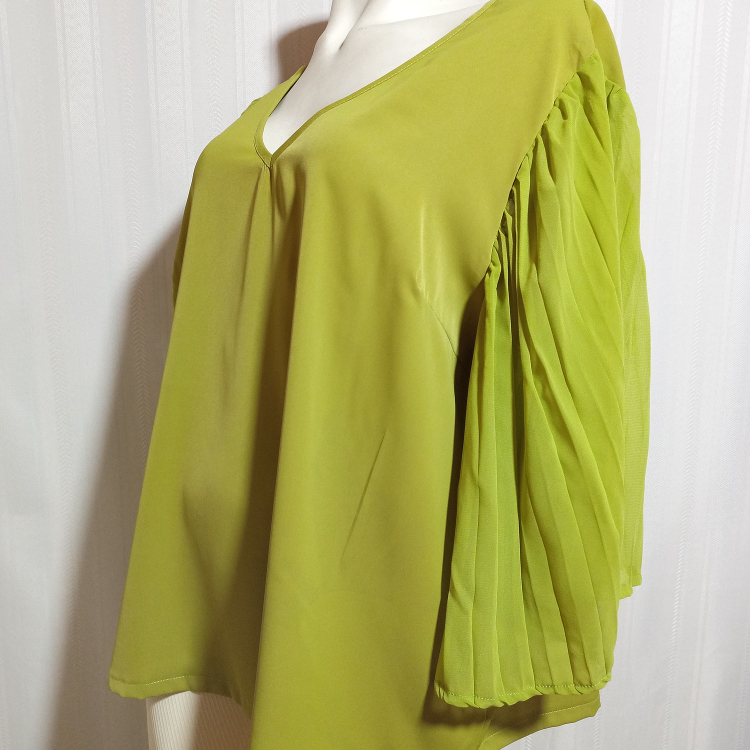 BLUSA ML VERDE SHEIN TALLA 2XL 3