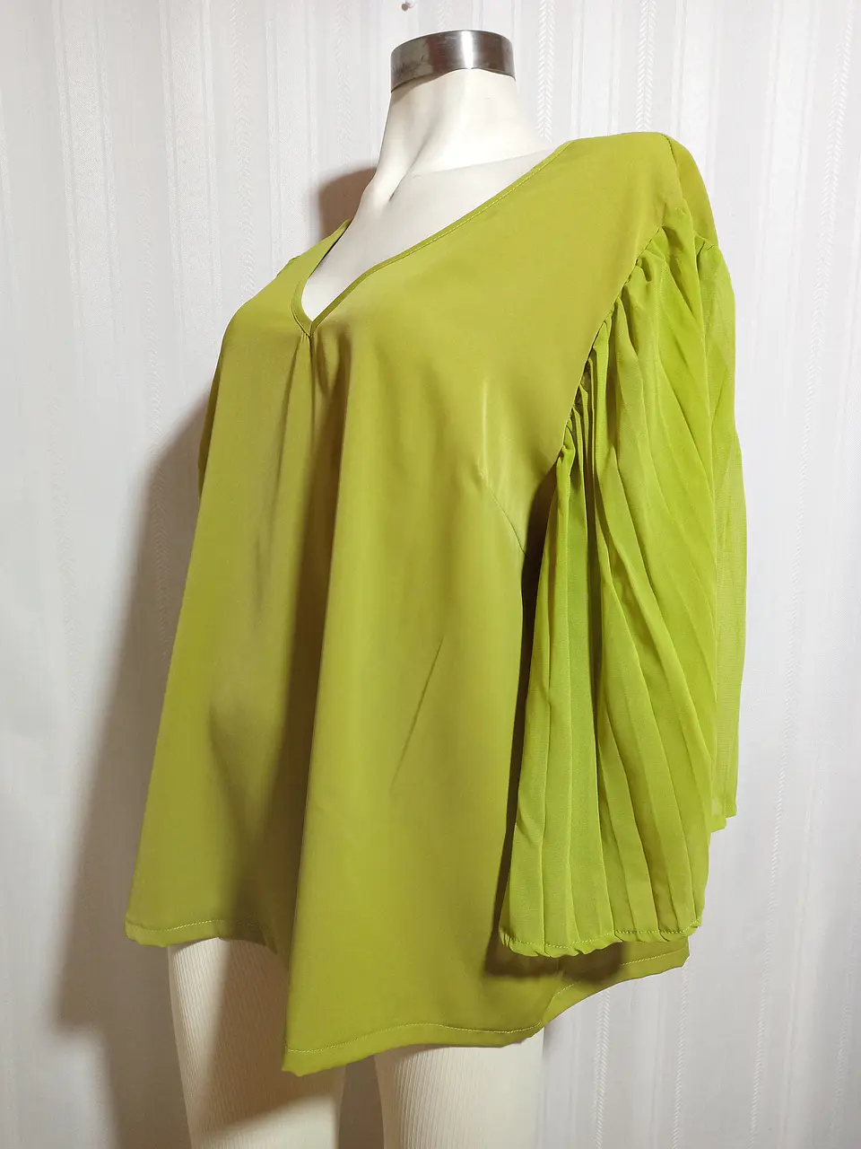 BLUSA ML VERDE SHEIN TALLA 2XL 3