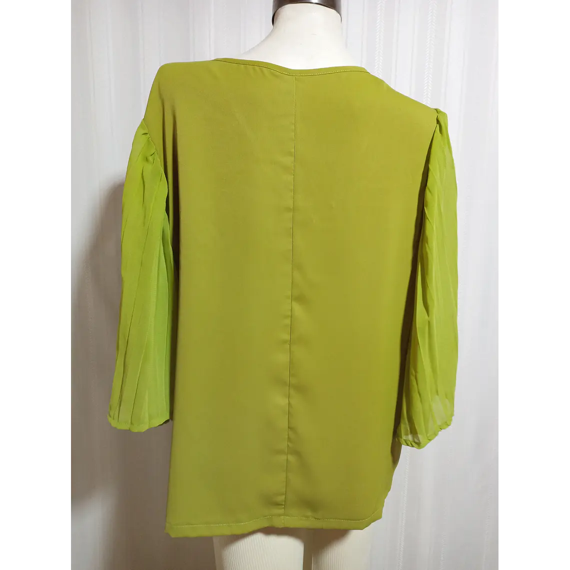 BLUSA ML VERDE SHEIN TALLA 2XL 4