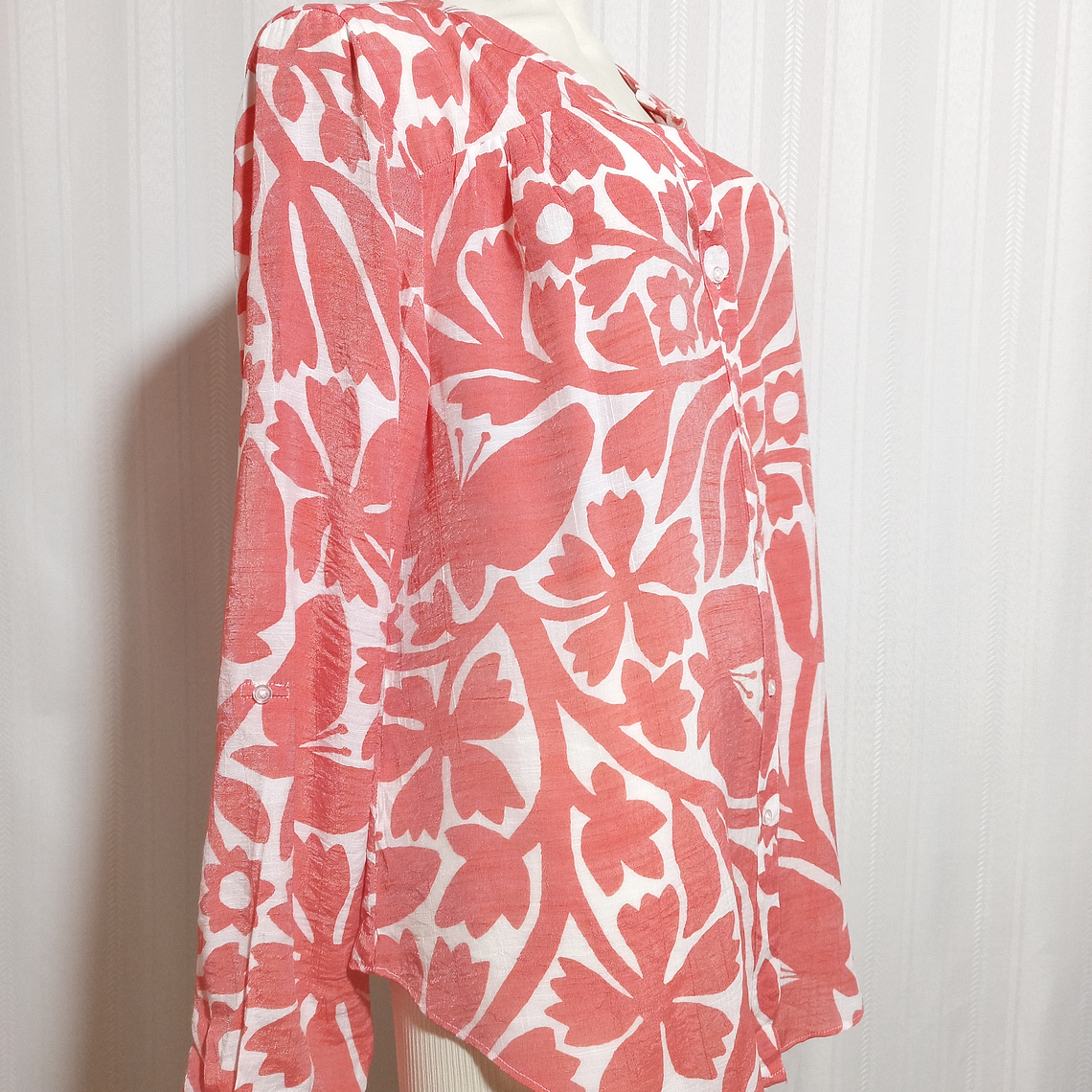 BLUSA ML MULTICOLOR HOPE & HARLOW TALLA XL 1