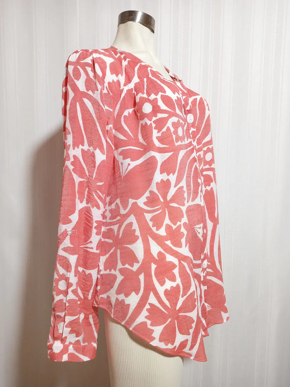 BLUSA ML MULTICOLOR HOPE & HARLOW TALLA XL 1