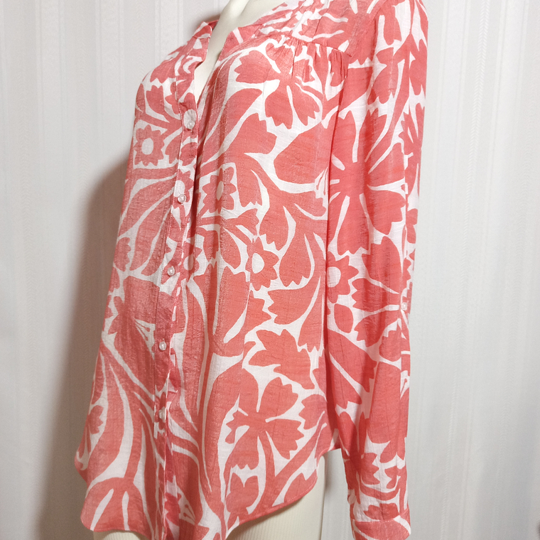 BLUSA ML MULTICOLOR HOPE & HARLOW TALLA XL 3