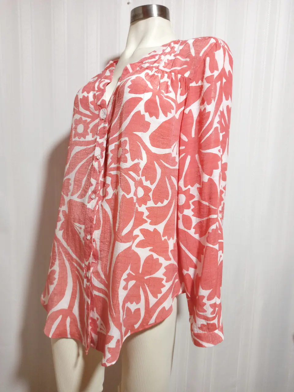 BLUSA ML MULTICOLOR HOPE & HARLOW TALLA XL 3