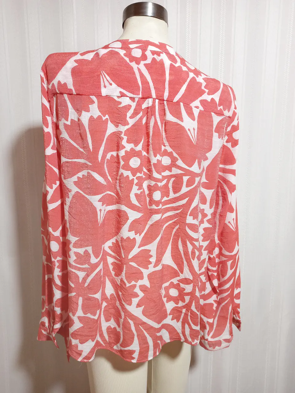 BLUSA ML MULTICOLOR HOPE & HARLOW TALLA XL 4