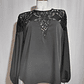 BLUSA ML NEGRO SHEIN 1XL - Miniatura 2