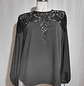 BLUSA ML NEGRO SHEIN 1XL - Miniatura 2