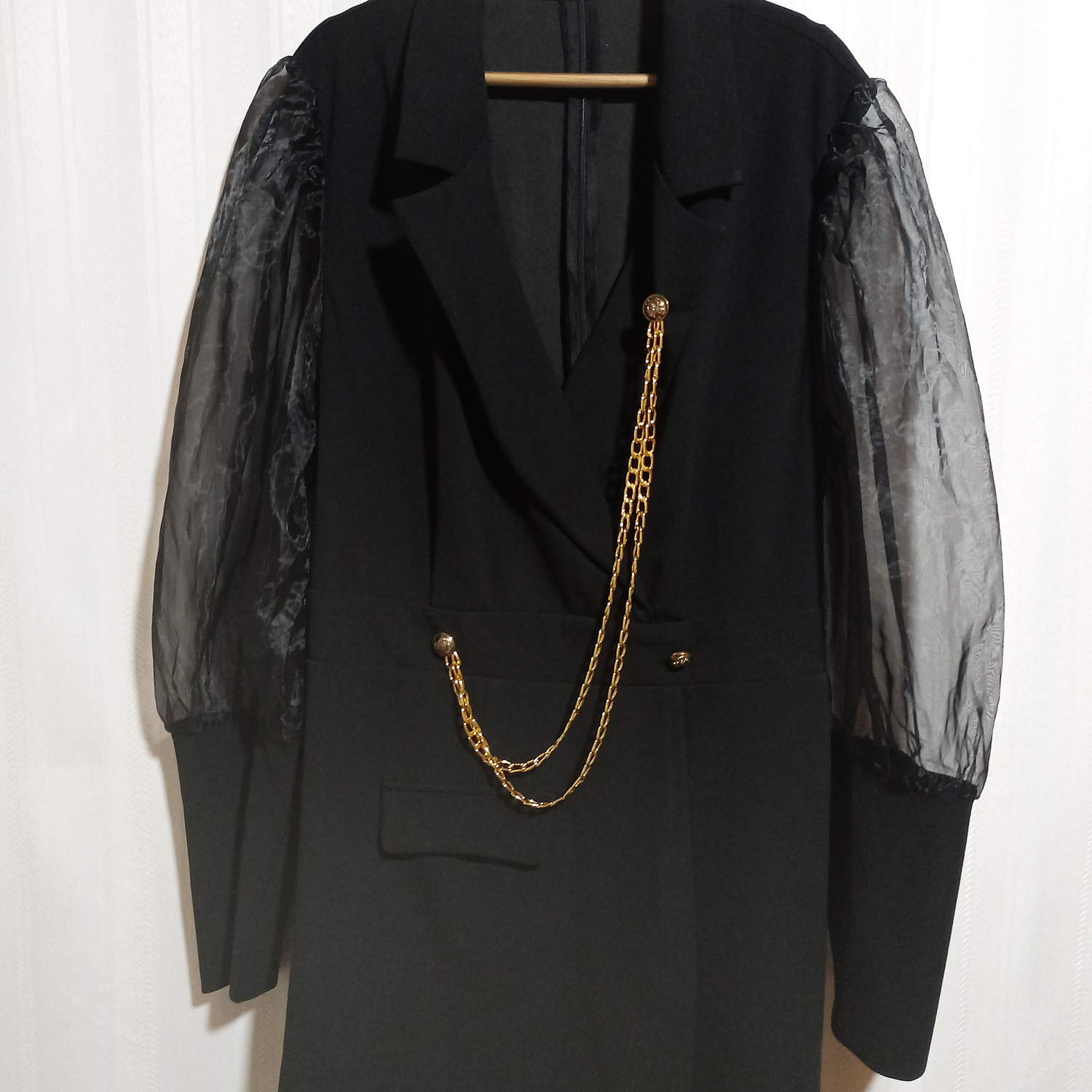 ENTERITO FIESTA NEGRO GLAMAKER TALLA 3XL