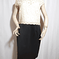 VESTIDO FIESTA NEGRO/BEIGE STUDIO I TALLA 18 - Miniatura 2
