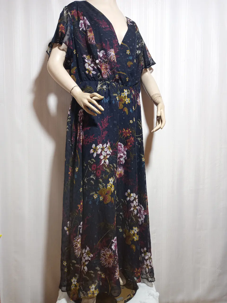 VESTIDO FLORAL MULTICOLOR LANE BRYANT TALLA 20  1