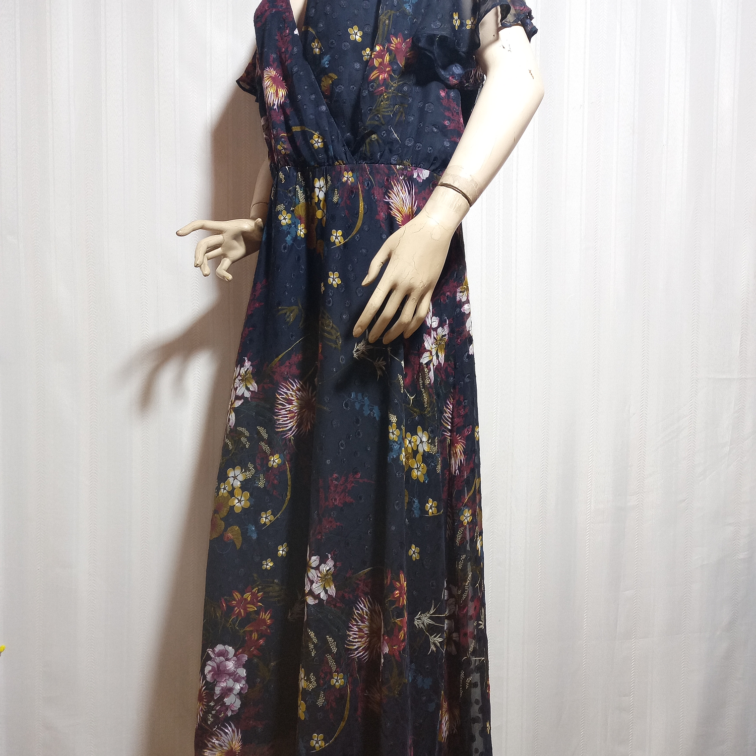 VESTIDO FLORAL MULTICOLOR LANE BRYANT TALLA 20  3
