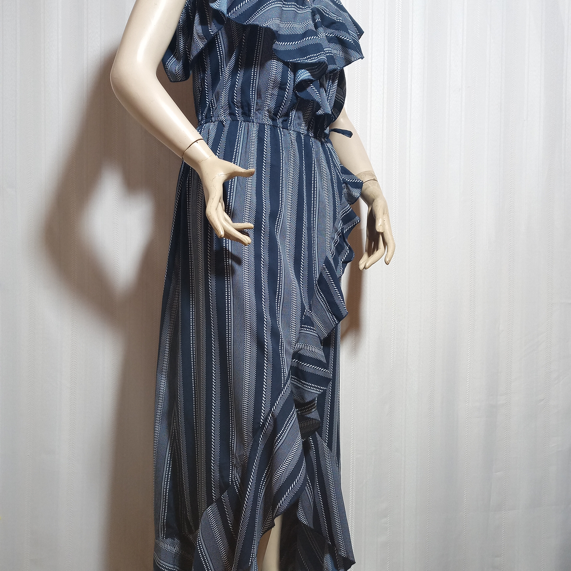 VESTIDO CASUAL MULTICOLOR BLUSH TALLA XL  1