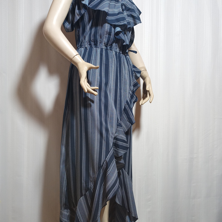 VESTIDO CASUAL MULTICOLOR BLUSH TALLA XL  1