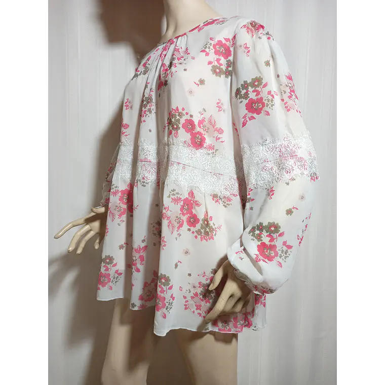 BLUSA FLOREADA MAITE KELLY TALLA 48 3