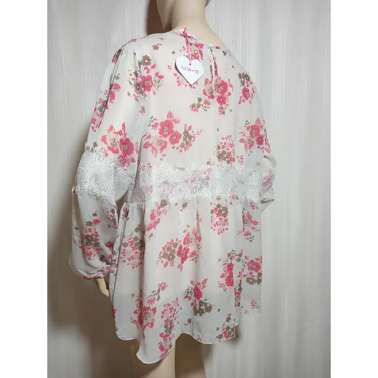 BLUSA FLOREADA MAITE KELLY TALLA 48 4
