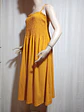 VESTIDO MOSTAZA H&M TALLA XL - Miniatura 3