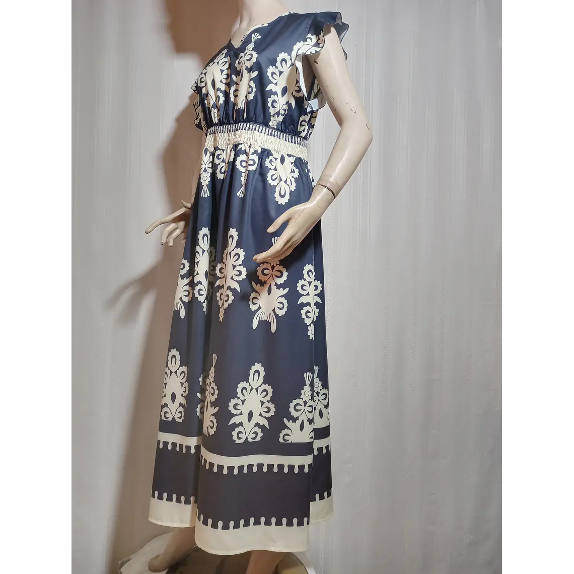 VESTIDO MULTICOLOR  TALLA 2XL 3