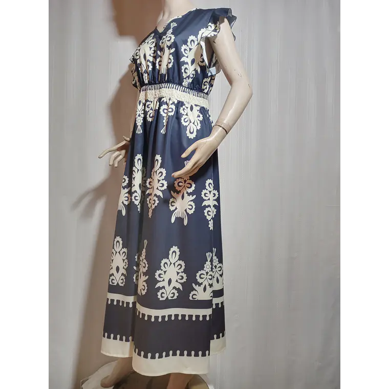 VESTIDO MULTICOLOR  TALLA 2XL 3