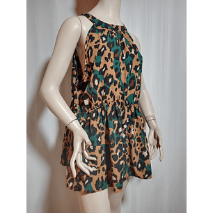 VESTIDO MULTICOLOR LUNESS CURVE 2XL