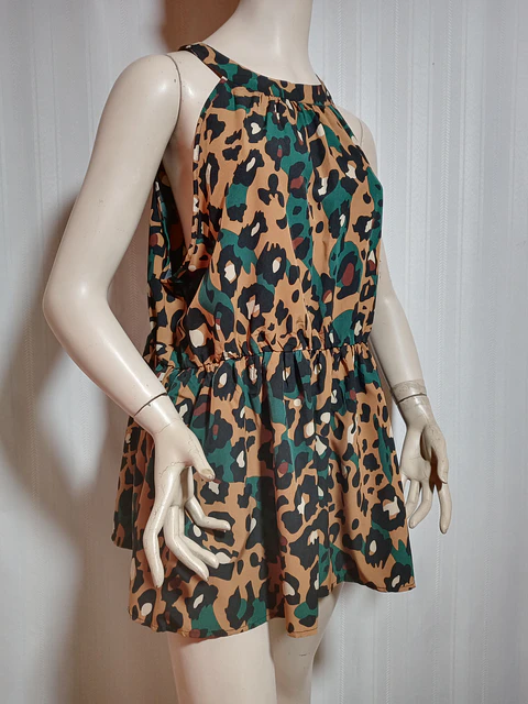 VESTIDO MUJER MULTICOLOR LONESS CURVE 2XL