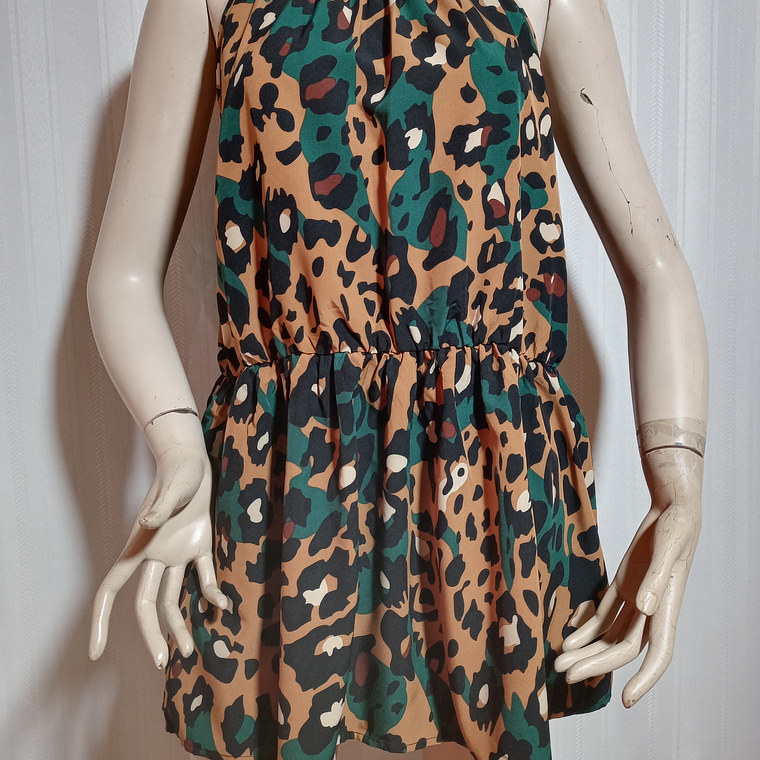 VESTIDO MULTICOLOR LUNESS CURVE 2XL 3