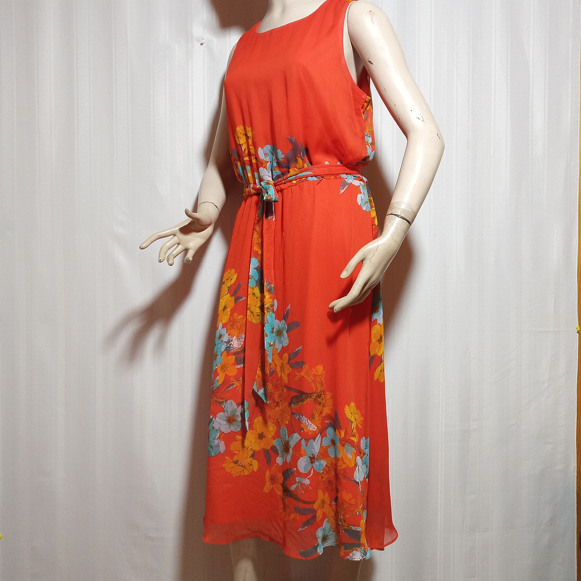 VESTIDO CASUAL ESTAMPADO MSK TALLA 14 3