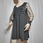 VESTIDO FIESTA NEGRO SHEIN TALLA 0XL - Miniatura 3