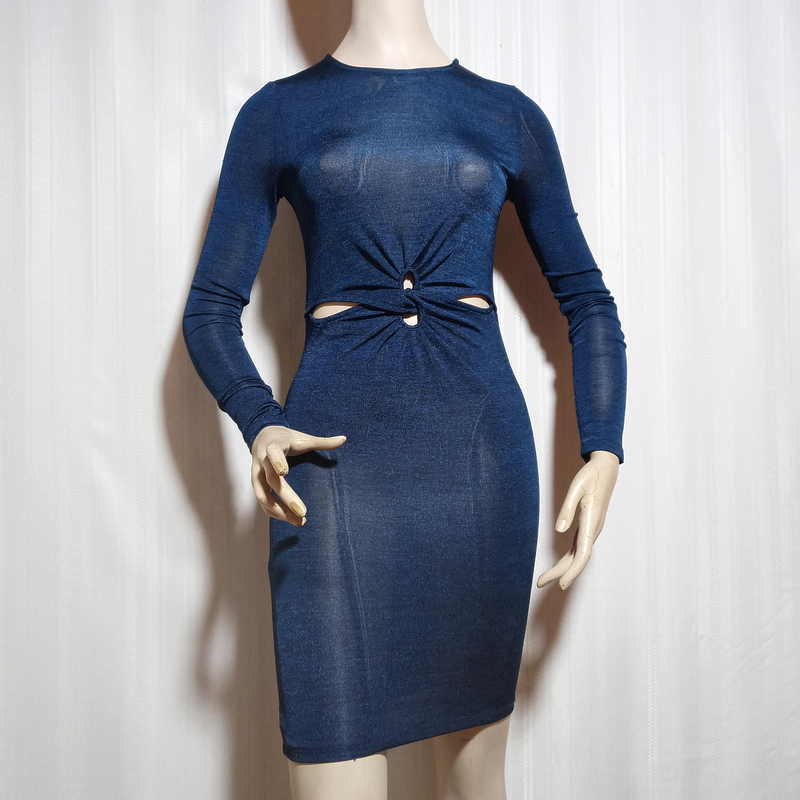 VESTIDO AZUL FIRTS AND I TALLA XS 2