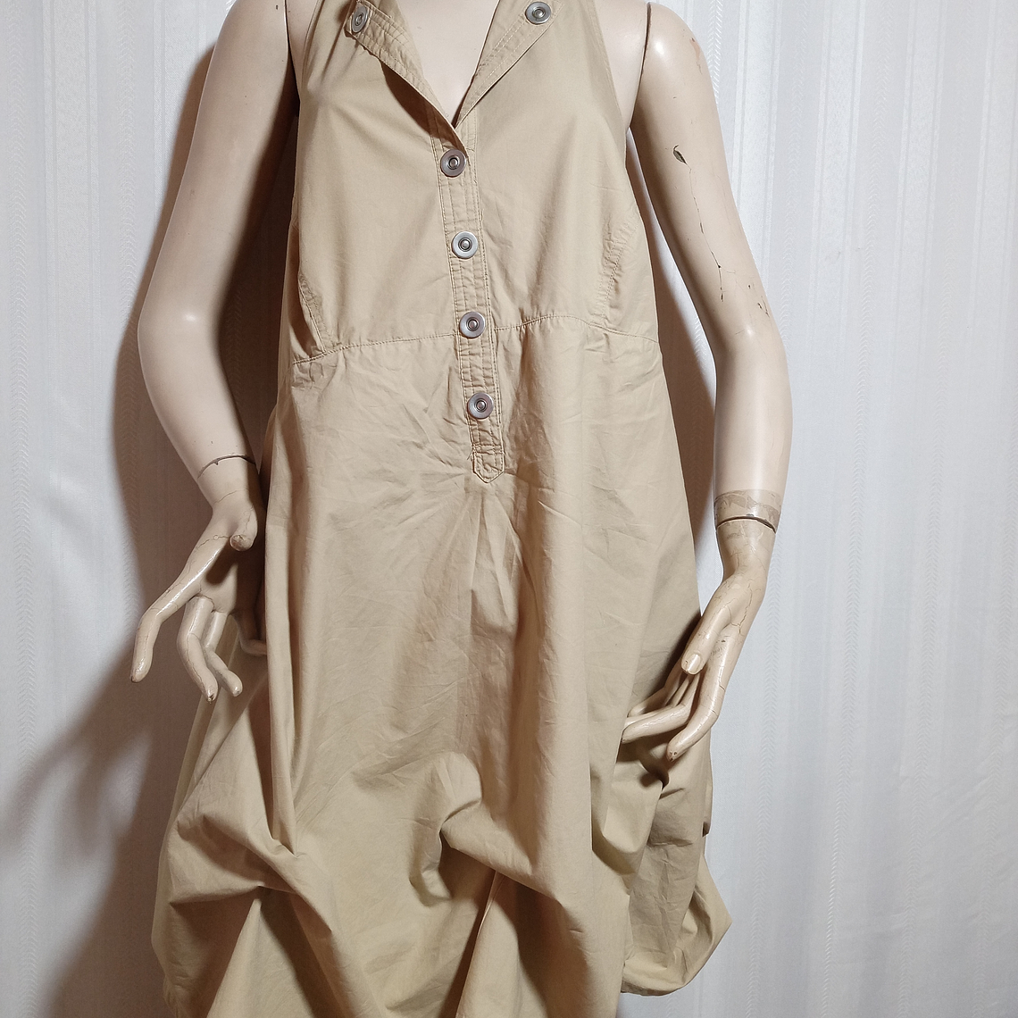 VESTIDO CASUAL CAFE JENNY TALLA 3XL 2