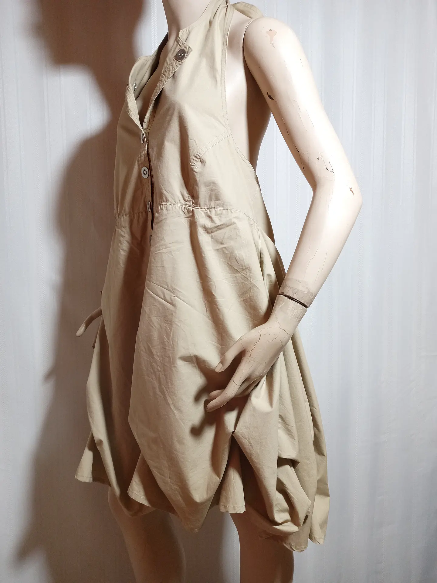 VESTIDO CASUAL CAFE JENNY TALLA 3XL 3