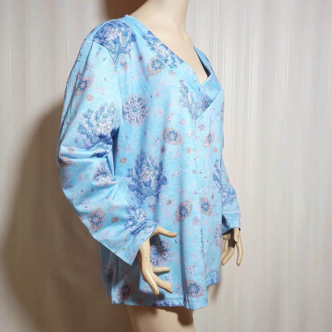 POLERÓN CELESTE NORACORA TALLA XXL 1
