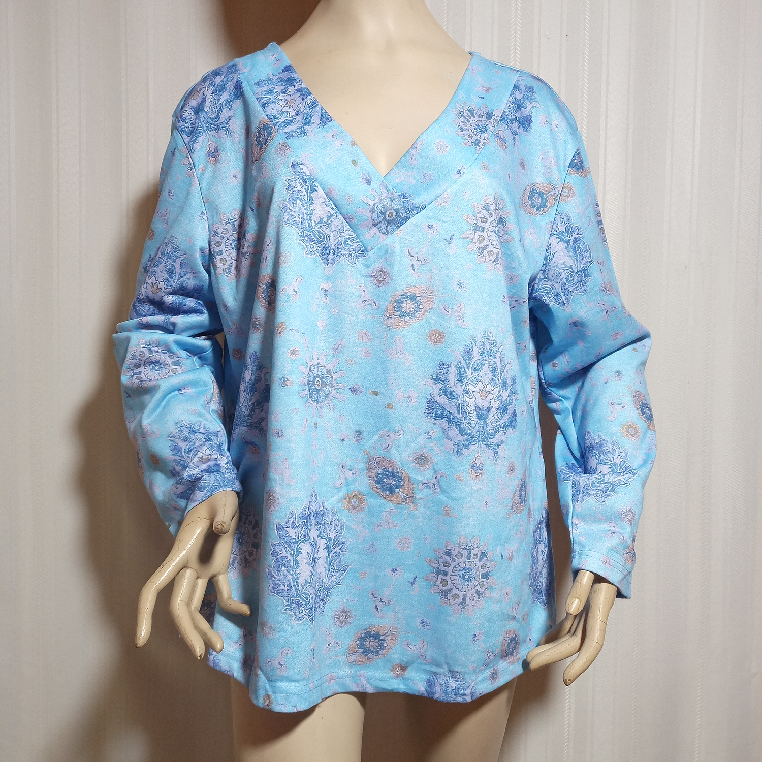 POLERÓN CELESTE NORACORA TALLA XXL 2