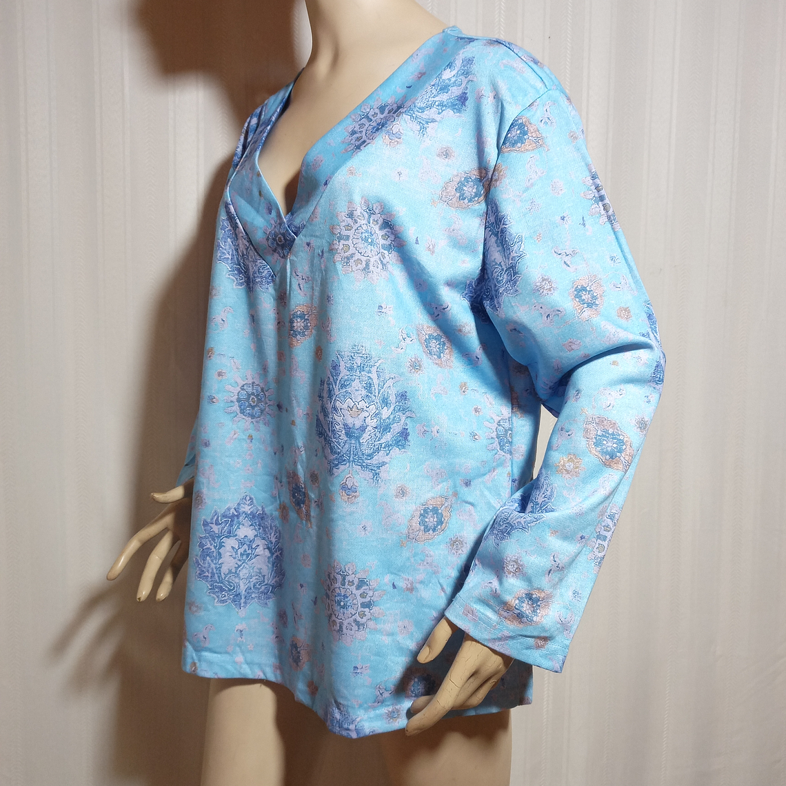 POLERÓN CELESTE NORACORA TALLA XXL 3