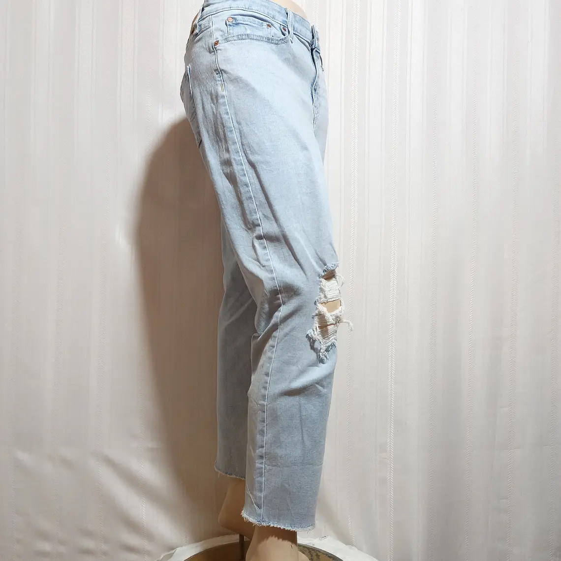 PANTALÓN MUJER DENIM CELESTE DENIZEN LEVI´S TALLA 16-W33 2
